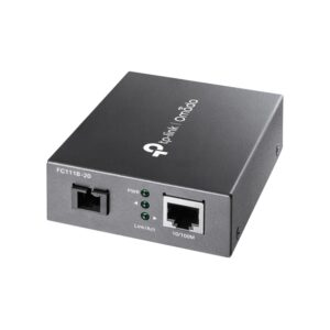 Conversor de Mídia WDM Fast Ethernet Monomodo 1310nm 20km