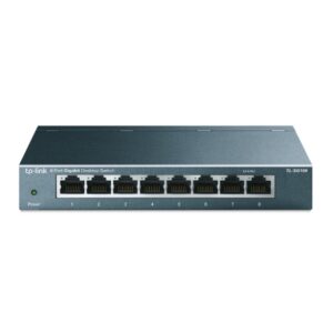 Switch Gigabit de Mesa de 8 Portas