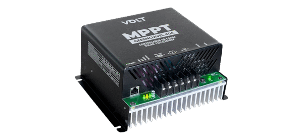 Controlador de Carga Solar MPPT Gerenciável 12Vdc, 24Vdc, 36Vdc ou 48Vdc 40A