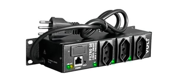 Filtro de Linha Smart Web 3 Tomadas 10A